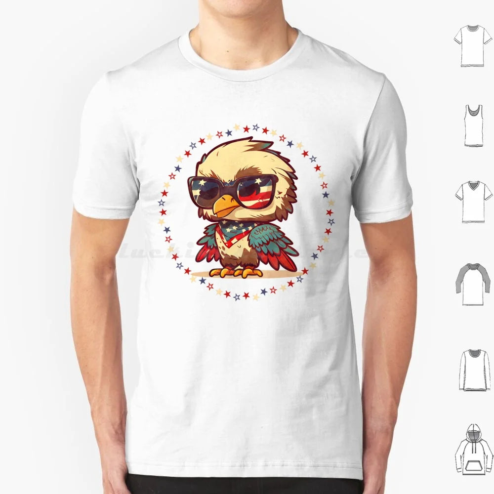 Happy 4th Of July Day Usa Funny Gifts Eagle T Shirt Men Women Kids 6xl 4th Of July Day 4th Of July 4th Of Julycelebration