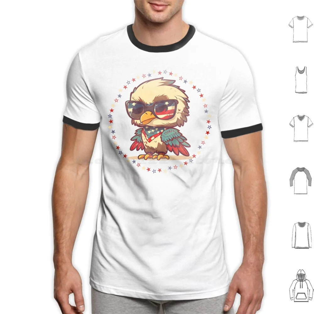 Happy 4th Of July Day Usa Funny Gifts Eagle T Shirt Men Women Kids 6xl 4th Of July Day 4th Of July 4th Of Julycelebration